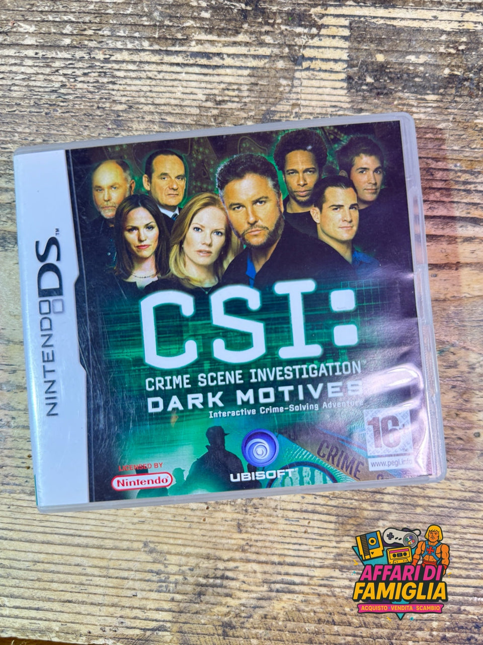 Gioco nintendo ds csi dark motives