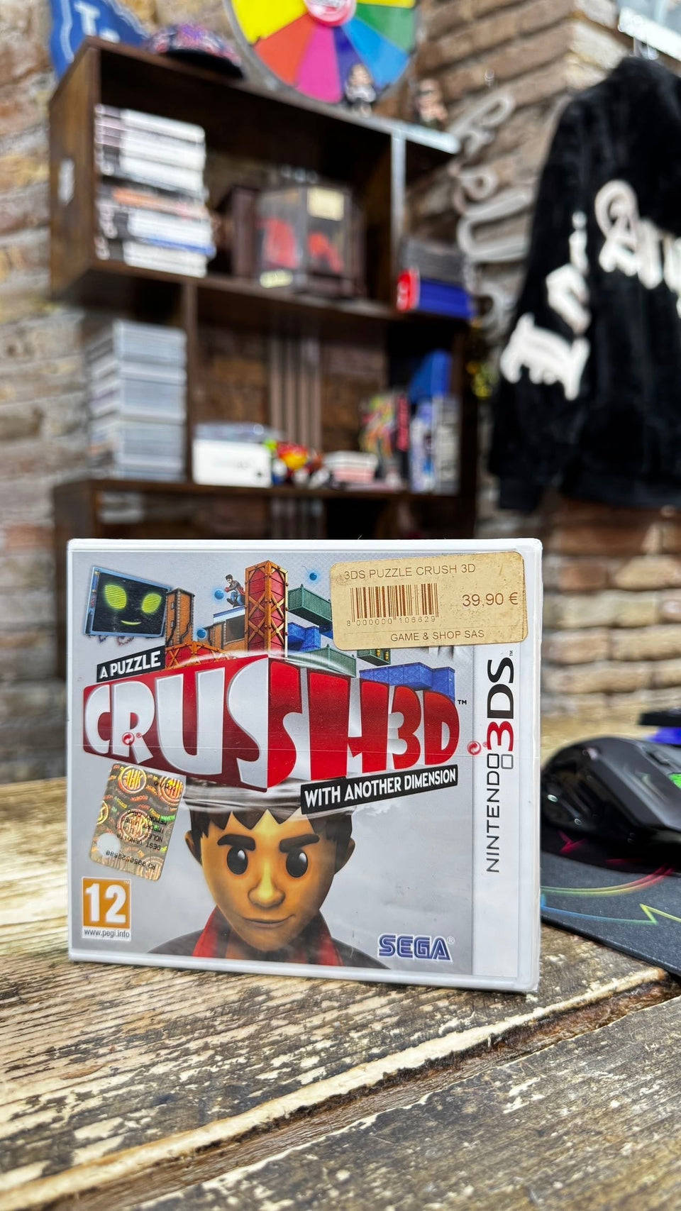 Gioco nintendo 3ds pal crush 3d nuovo