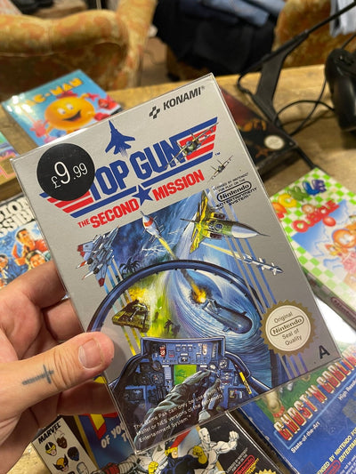 Gioco nintendo nes Top Gun second mission Retrogame