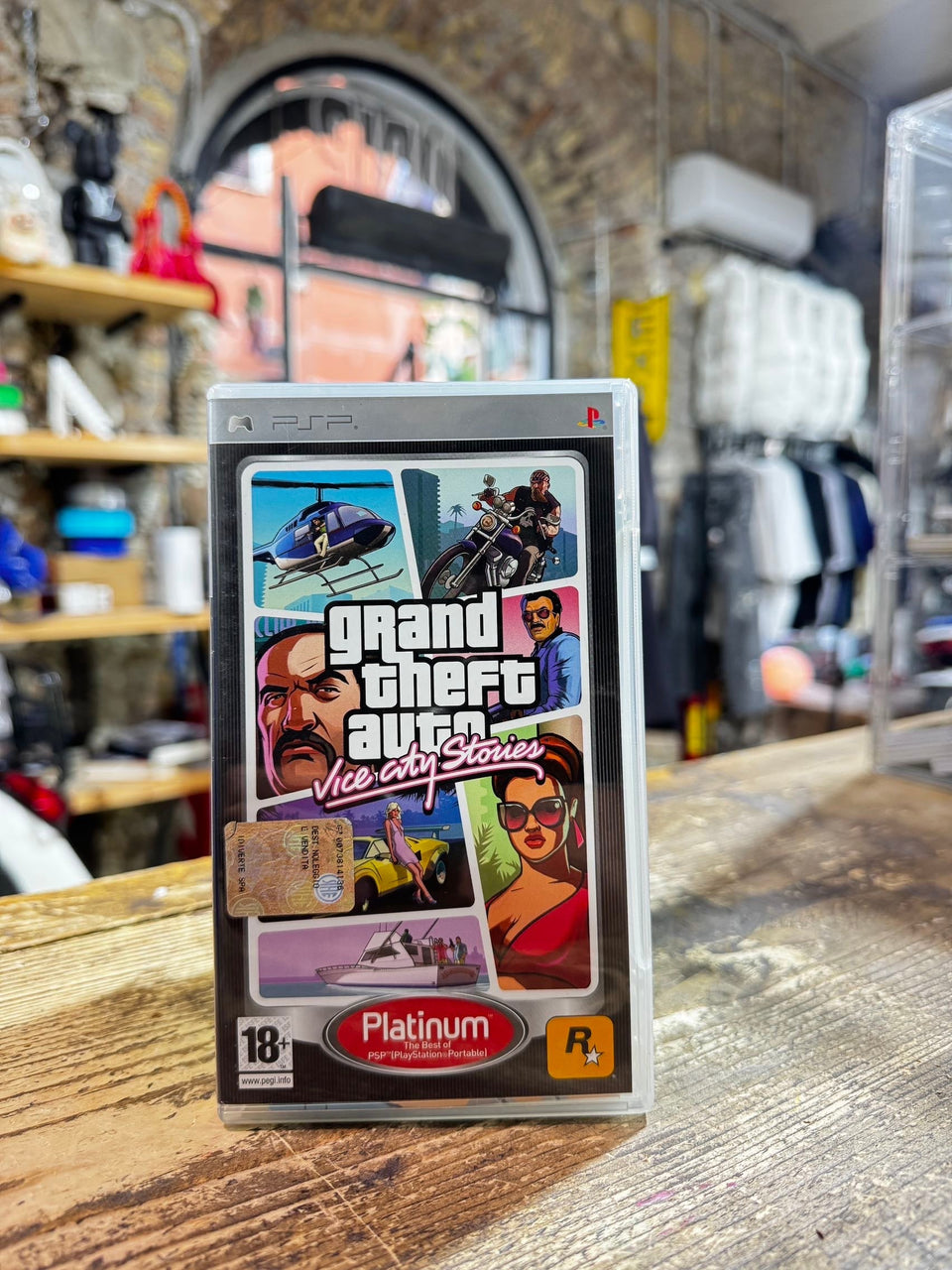 grand theft auto: vice city stories platinum sony psp pal cib