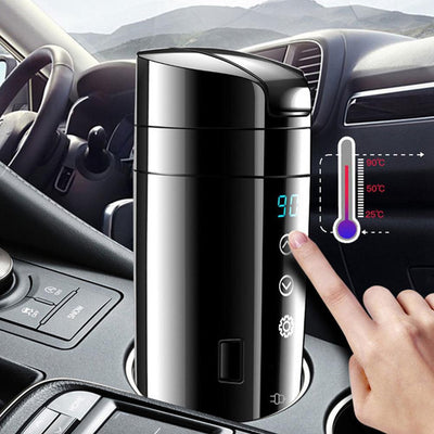 Riscaldatore portatile 70W Real-time Temperature Vehicle Heating Cup eprolo BAD PEOPLE