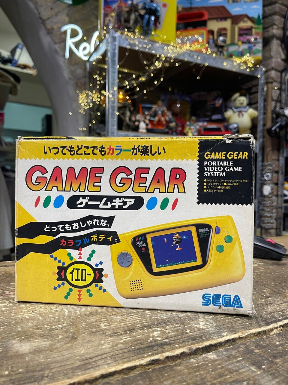 Console sega game gear giallo