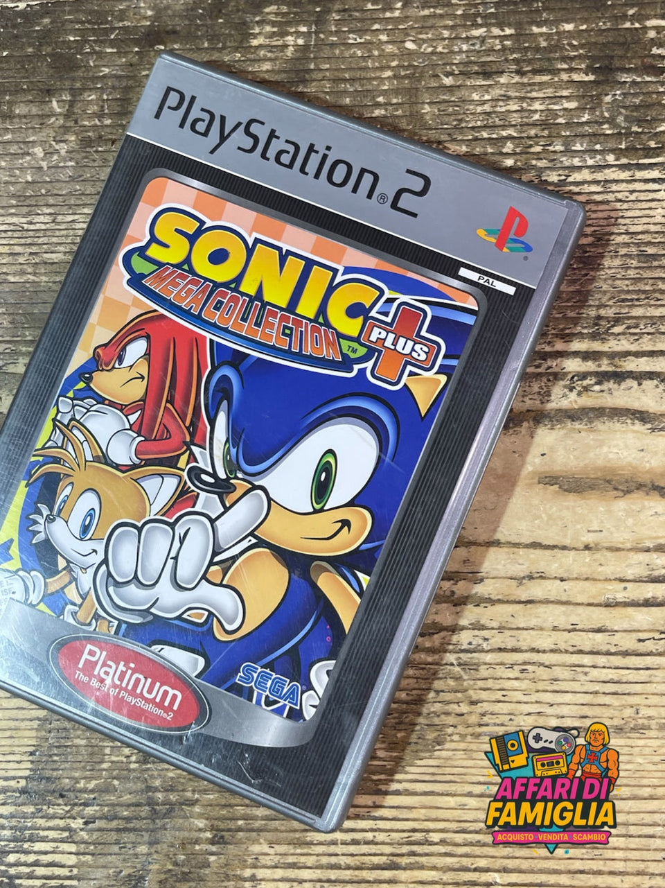 sonic mega collection plus playstation 2 ps2 pal
