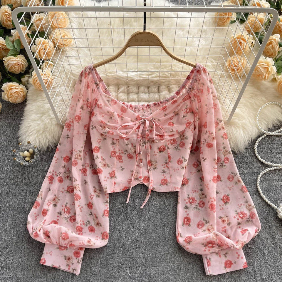 top floral bohemio