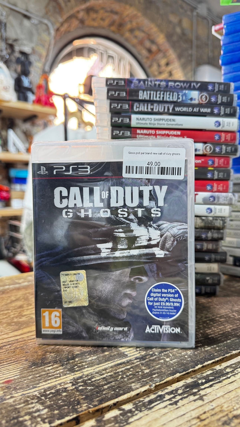 call of duty ghosts Playstation 3 ps3 pal nuovo