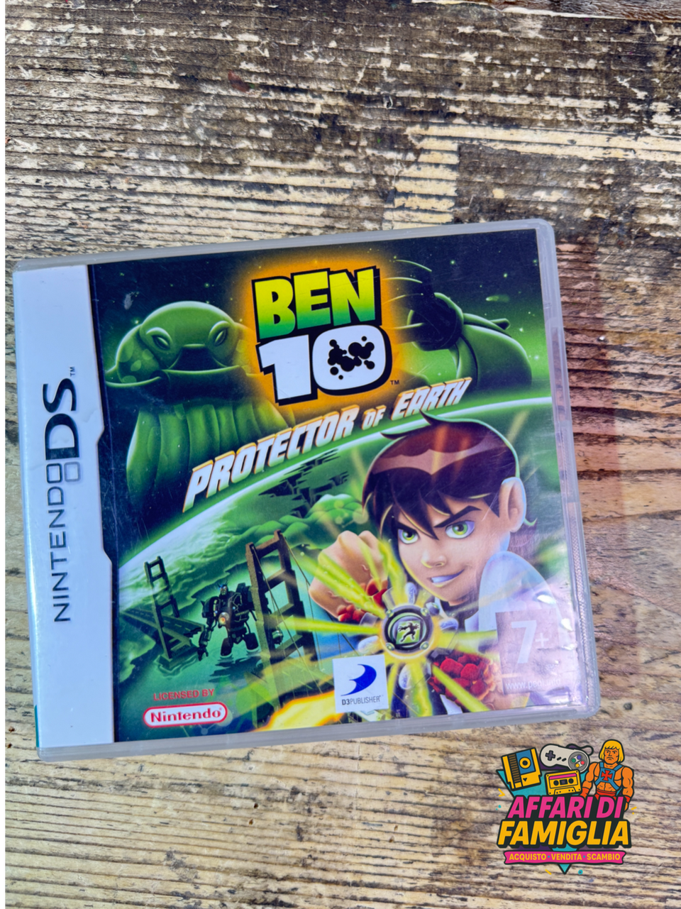 Gioco nintendo ds ben 10 protector of earth