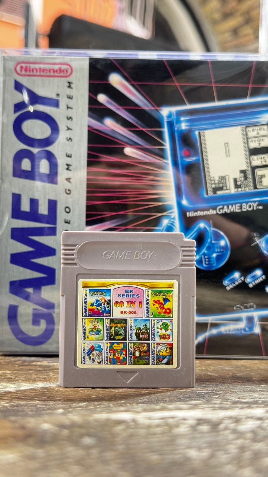 Cartuccia game boy 60 in 1 nintendo gb 1990