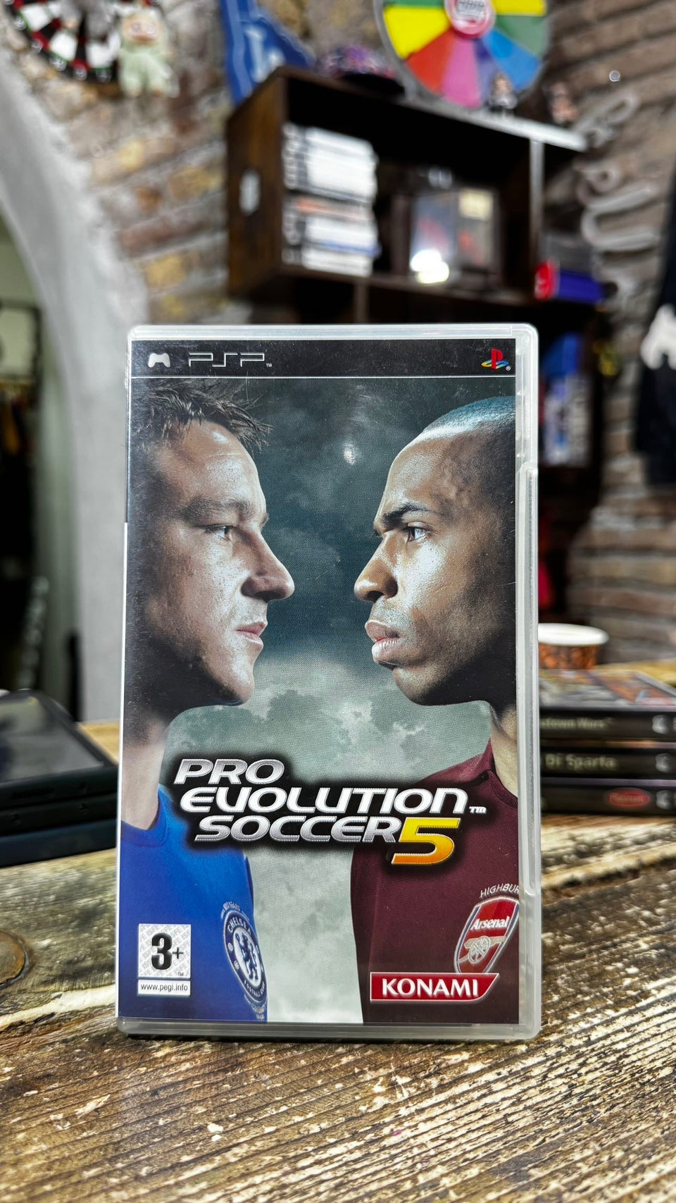 Gioco sony psp pro evolution soccer 5