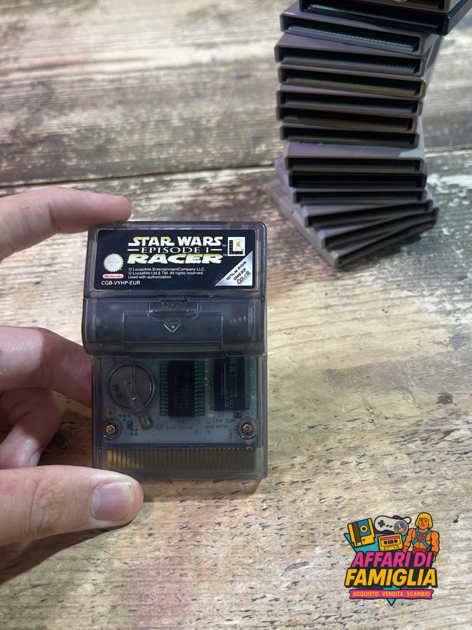 Gioco nintendo game boy color star wars episodio I racer