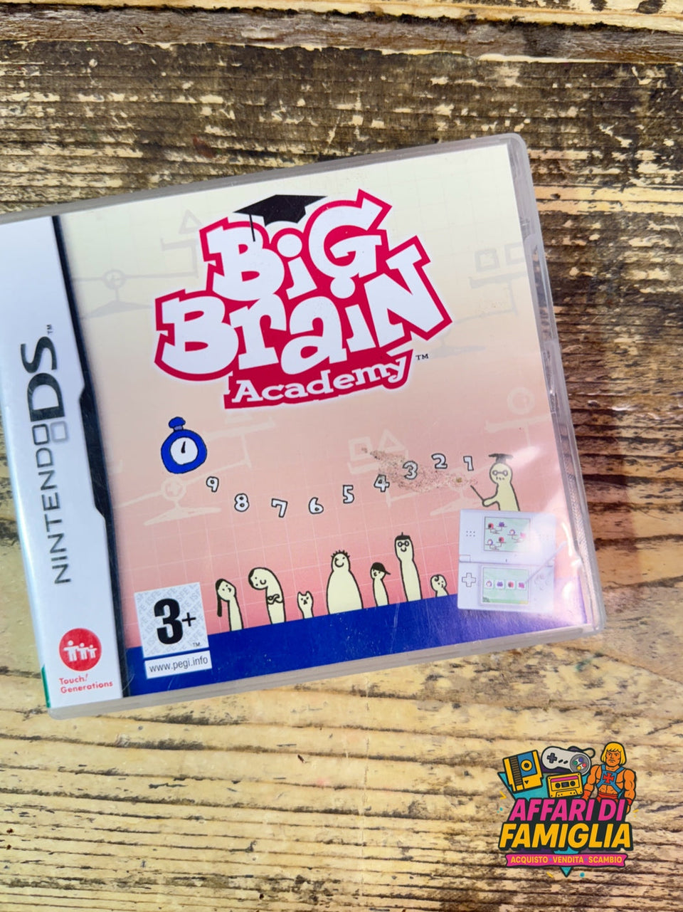 Gioco nintendo ds big brain academy