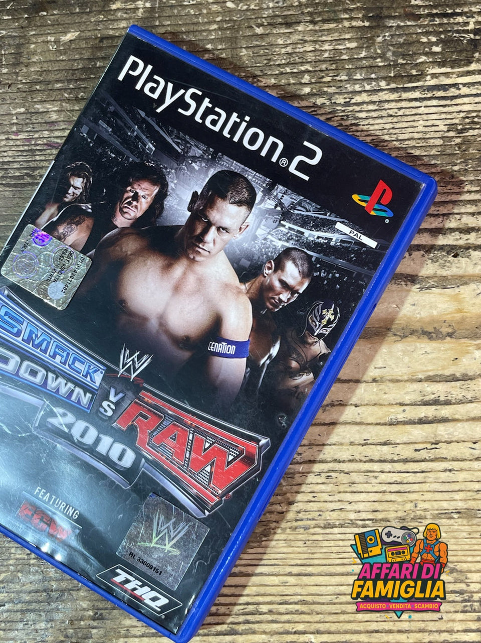 smack down vs raw 2010 playstation 2 ps2 pal