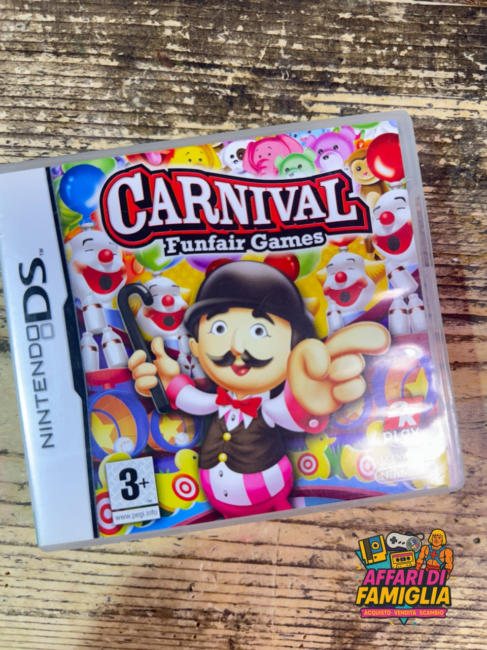 Gioco nintendo ds carnival funfair game
