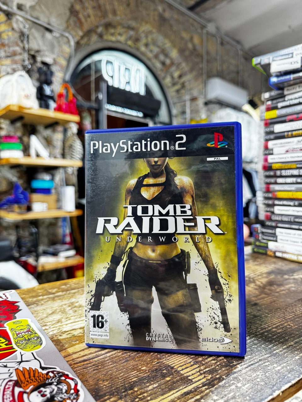 tomb raider: underworld ps2 Playstation 2 pal