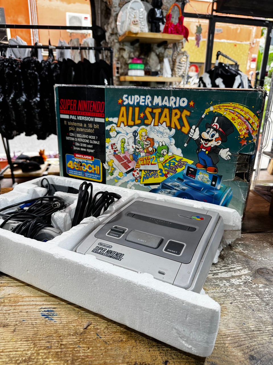 super nintendo console bundle super mario allstars gig pal