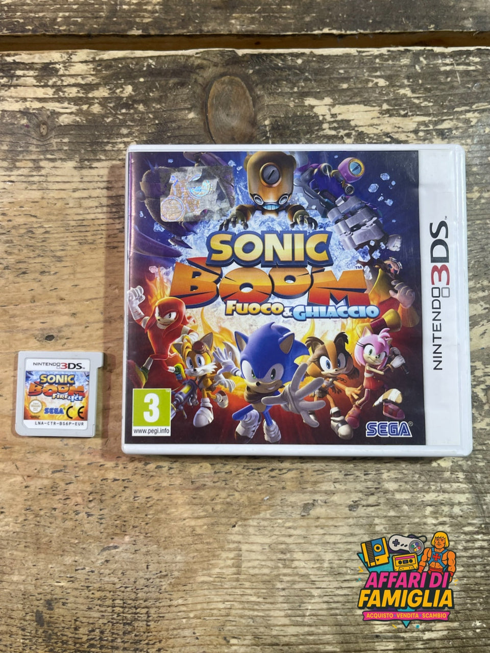 Gioco nintendo 3ds Sonic Boom fuoco e ghiaccio 2016