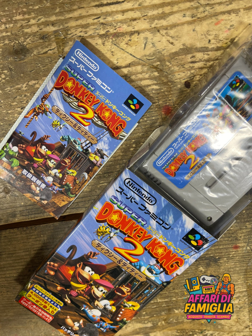 Gioco Donkey Kong Country 2: Diddy’s Kong Quest – Super Famicom (Jap, 1995)