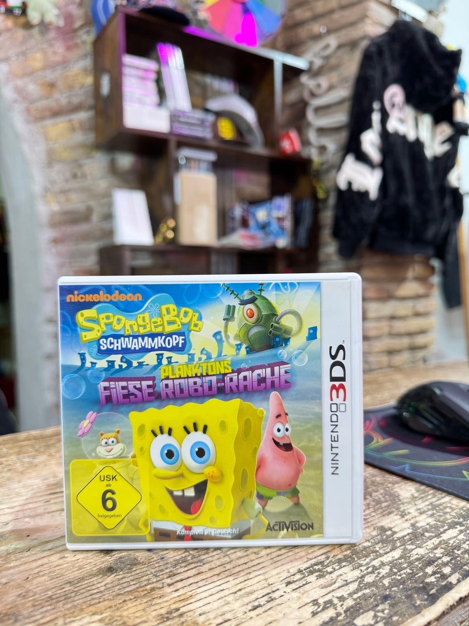 Gioco nintendo 3ds spongebob planktons