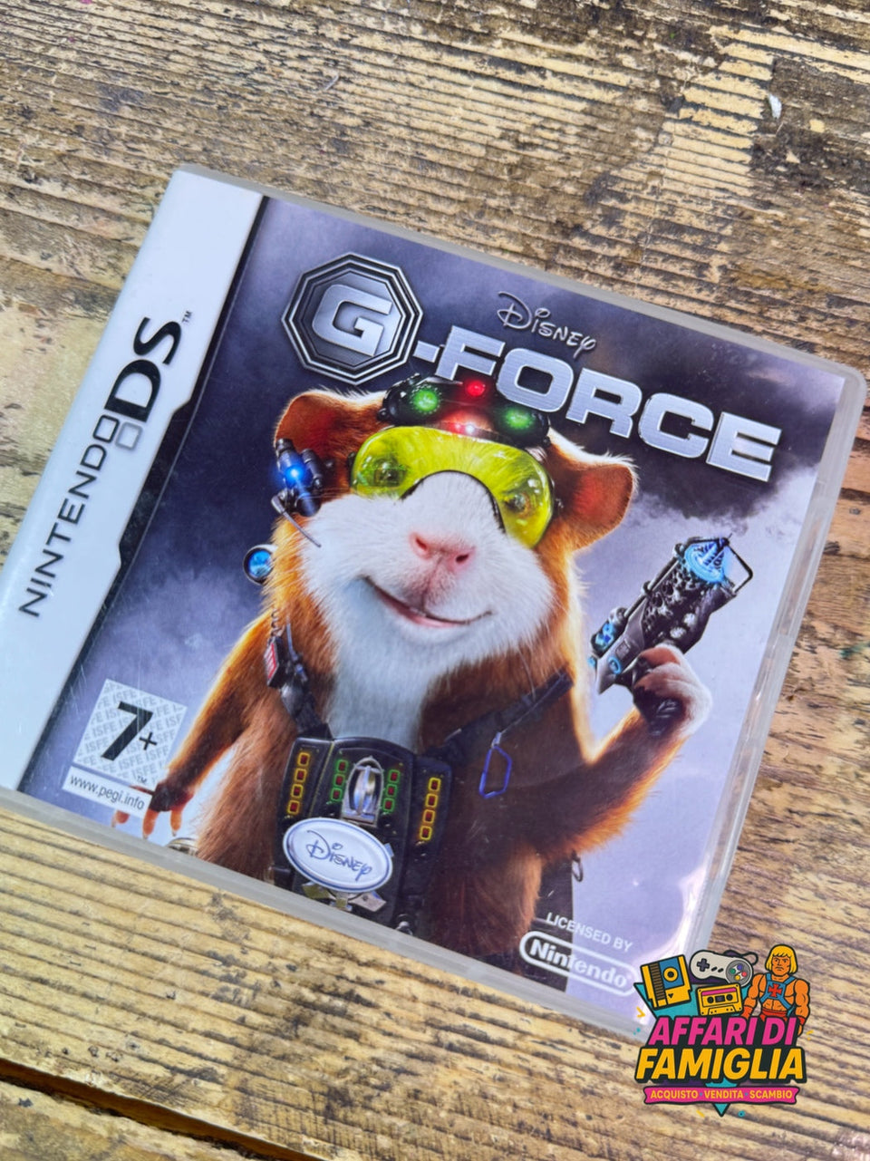 Gioco nintendo ds disney g force