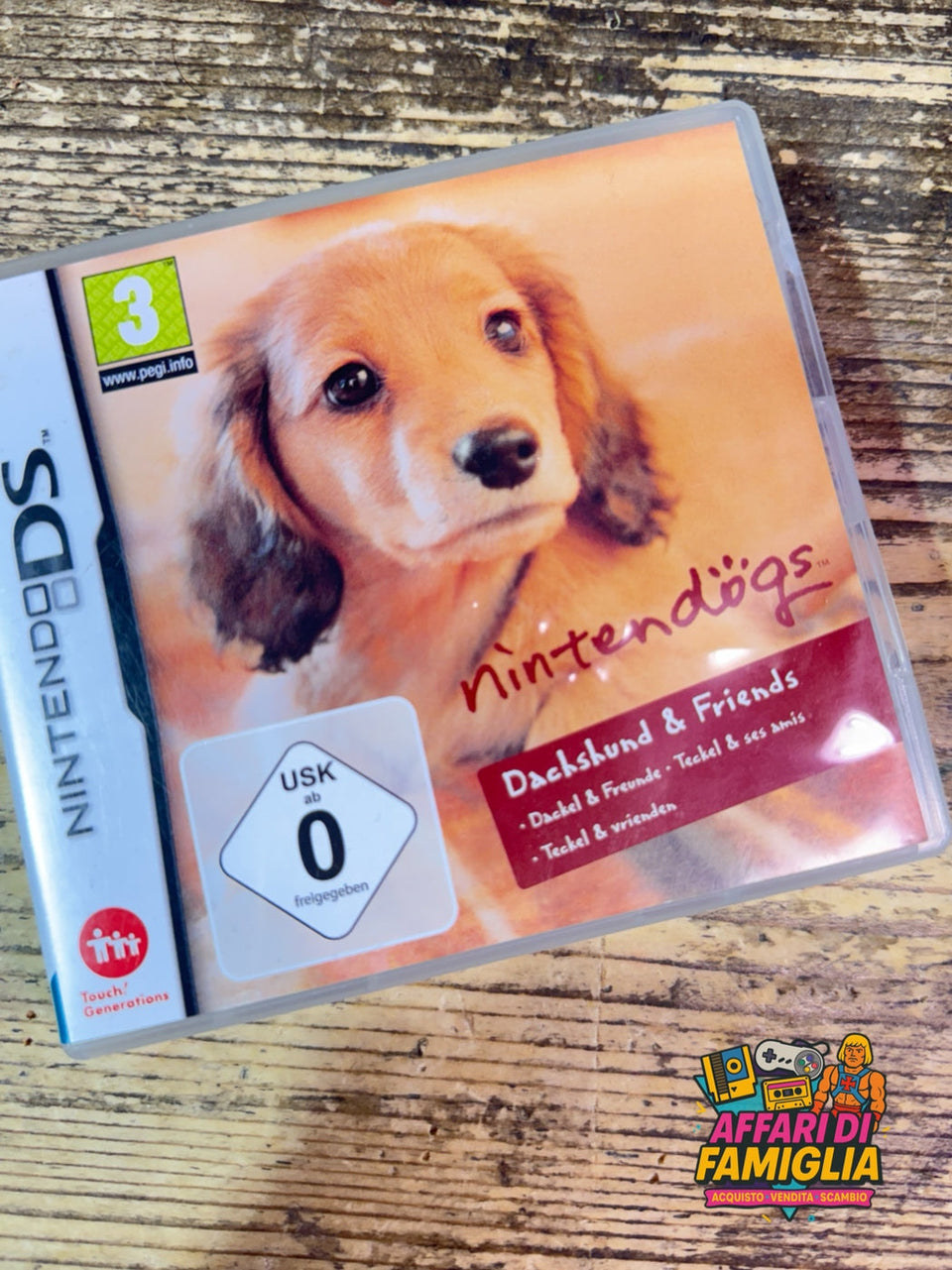 Gioco nintendo ds nintendogs labrador