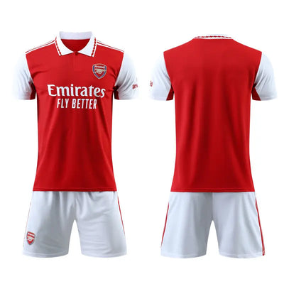 Completo Arsenal Maglia e pantaloncino calcio football club eprolo BAD PEOPLE