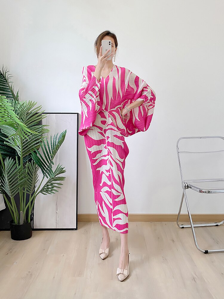 Women's jungle long dress