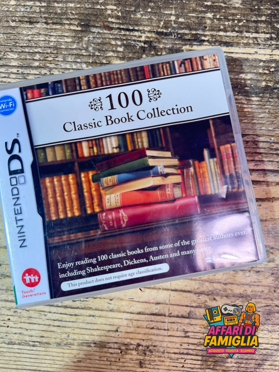 Gioco nintendo ds 100 classic book collection