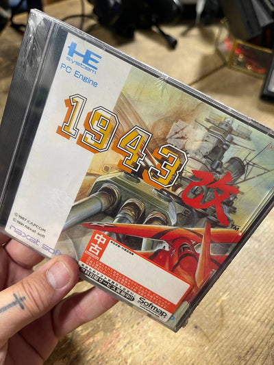 Gioco 1943 pc engine hu card Retrogame