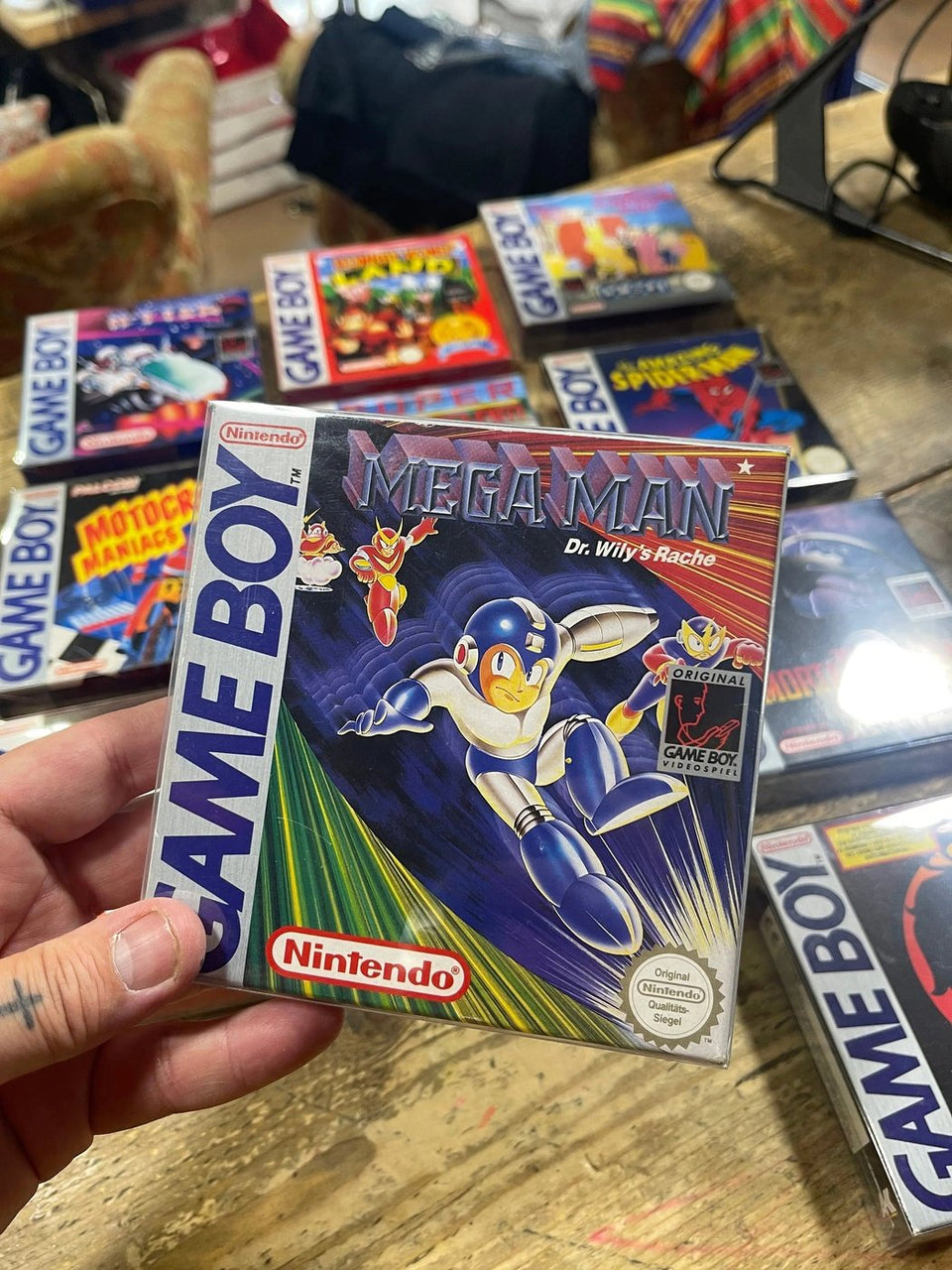 Gioco Game Boy mega man
