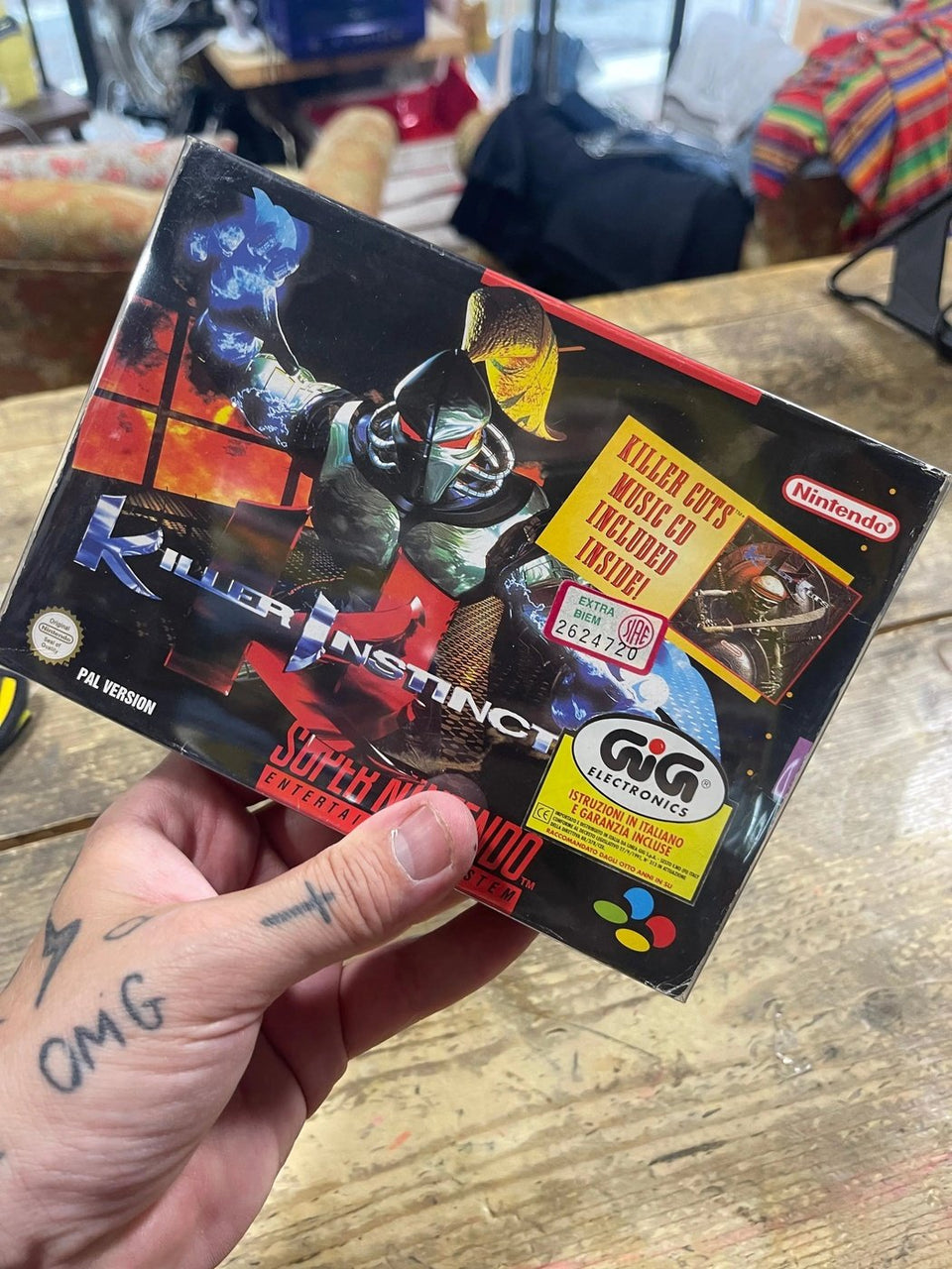 Gioco Killer Instinct Super Nintendo Pal