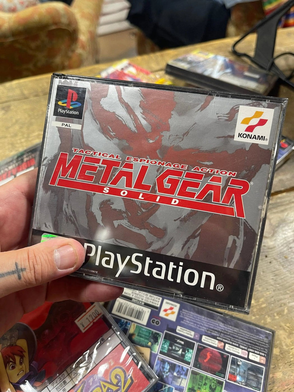 Metal Gear Solid – ps1 PlayStation 1 (PAL, 1999)