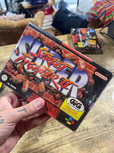 Gioco Super Street Fighter 2 Super Nintendo Pal Retrogame