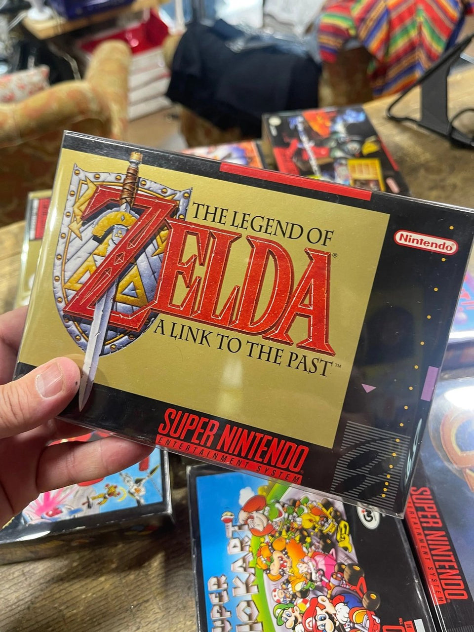 Gioco The legend of Zelda Super Nintendo USA