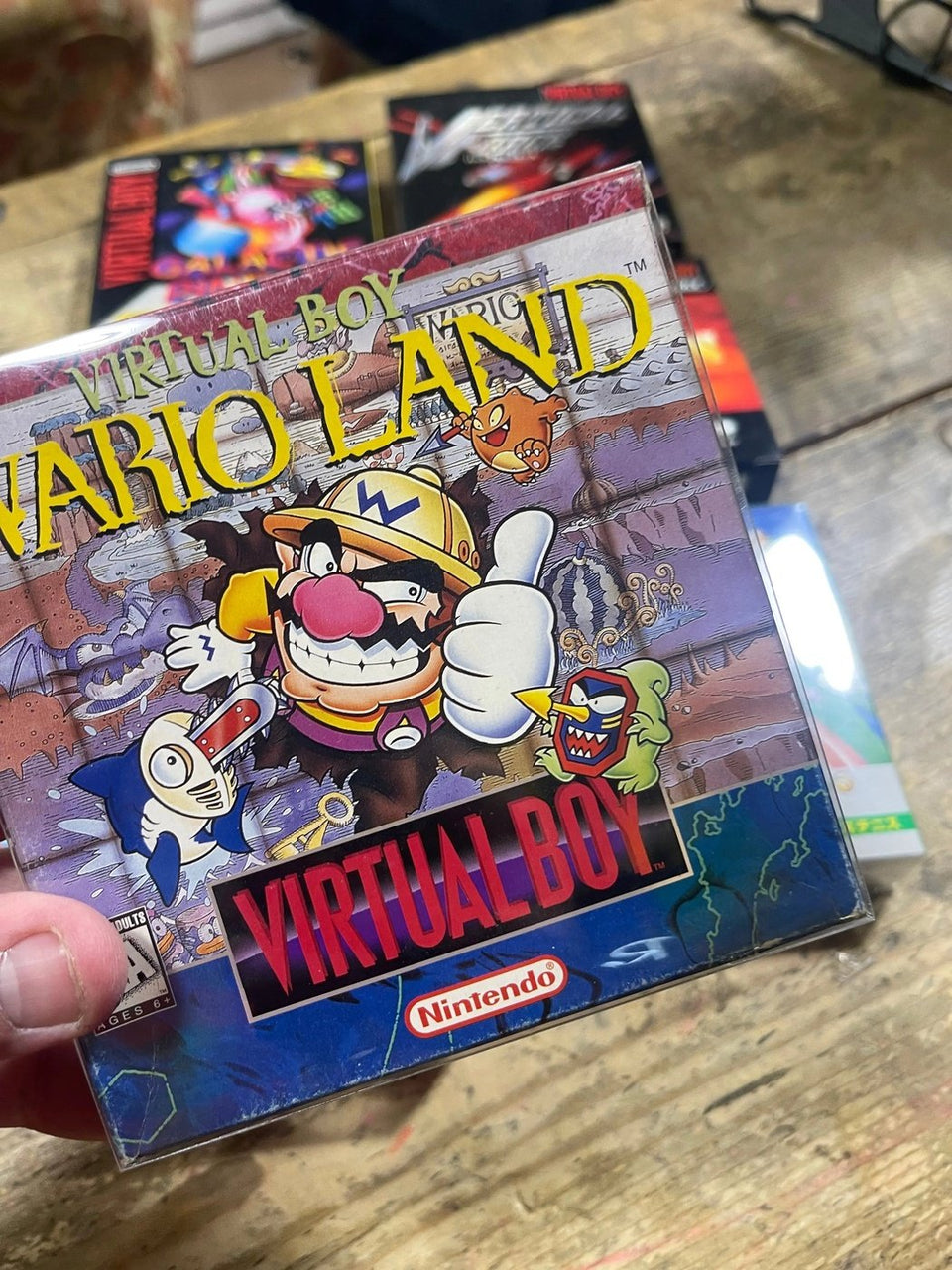 Gioco Virtual Boy wario land
