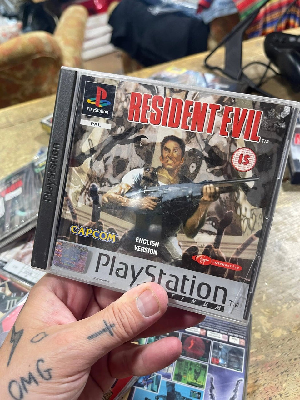 resident evil directors cut Sony playstation 1 ps1 pal