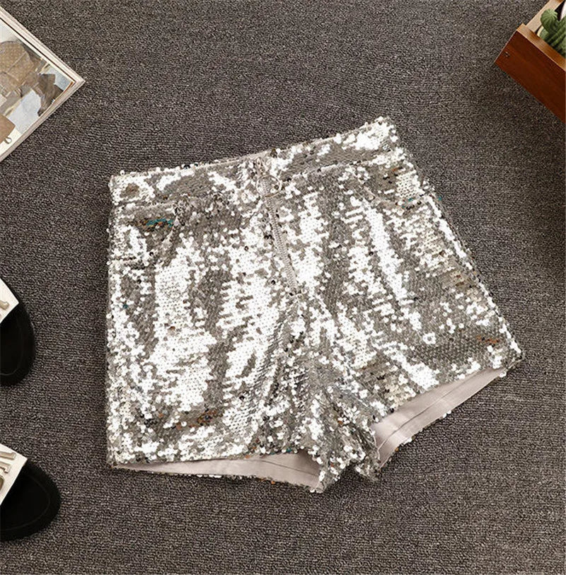 Shorts bling bling donna paillettes donna