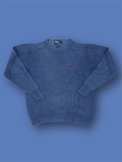 Maglione Ralph lauren blu vintage tg L Thriftmarket BAD PEOPLE