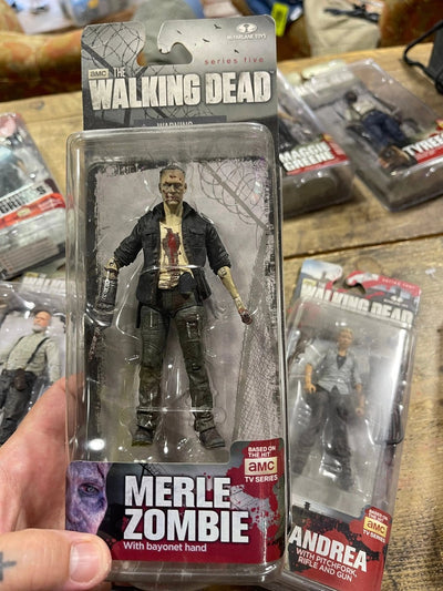 action figure Merle zombie The Walking Dead Mcfarlane Retrogame