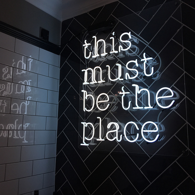 Insegna led This must Neon Sign Neon Signs