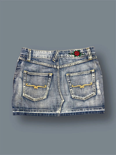 Minigonna jeans El Charro vintage tg 40 Thriftmarket