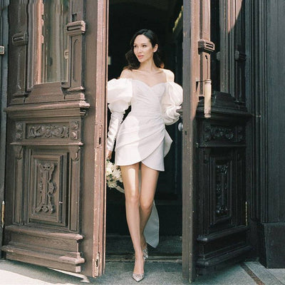 Abito Mary white CELEBRITY