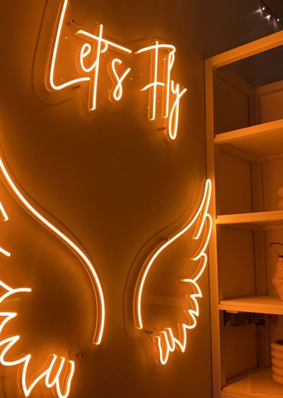 Insegna led Lets Fly Neon Sign Neon Signs