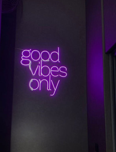 Insegna led Good Vibes Neon Sign Neon Signs